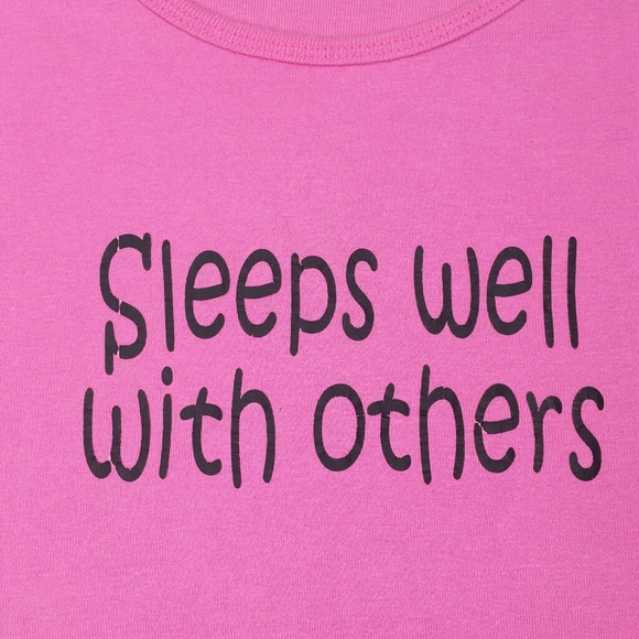 Sleeps Well With Others Sleep T Shirt Size L - Picture 4 of 9